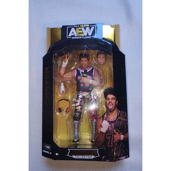 Max Caster AEW unrivaled collection #129 series 14 - Picture 4 of 9